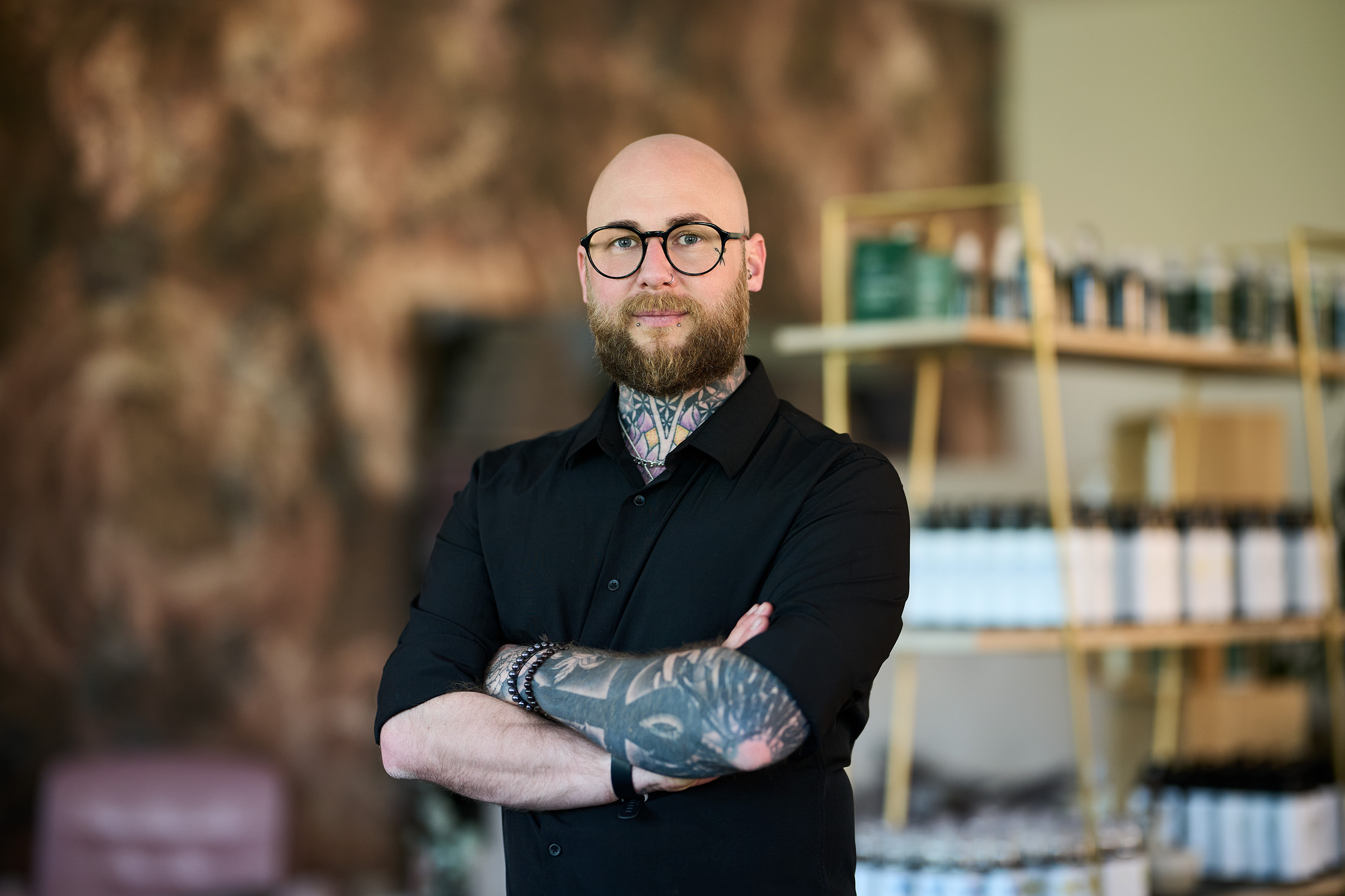 Porträt eines Stylisten im Team von nu.ma. das haar